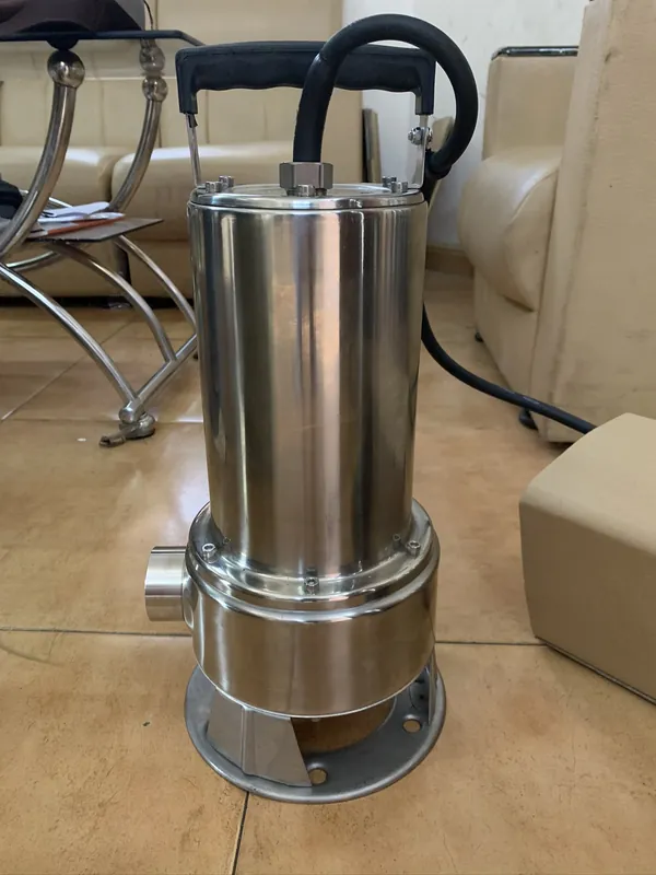 Bơm chìm nước thải toàn thân inox cao cấp tại kho Trung Kiên