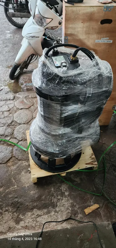 bơm nước thải khu chế xuất