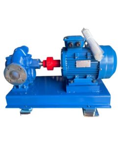 Bơm bánh răng PEROTAC MRB bơm nhớt, động cơ và đế thép