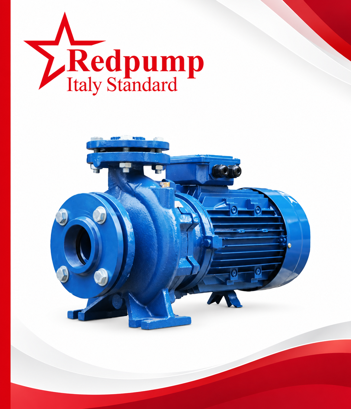 Máy bơm trục ngang Redpump model: CS32-160/1.5 1.5Kw
